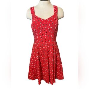 Lauren Conrad x Disney Red Minnie Mouse Tank Dress